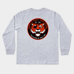 Sagat's Muay Thai School Kids Long Sleeve T-Shirt